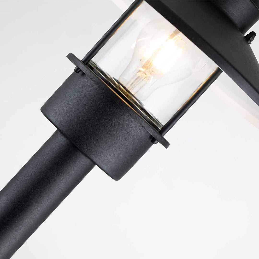 Norlys Klampenborg 1 Light Bollard KLAMPENBORG-BOL-BK Black