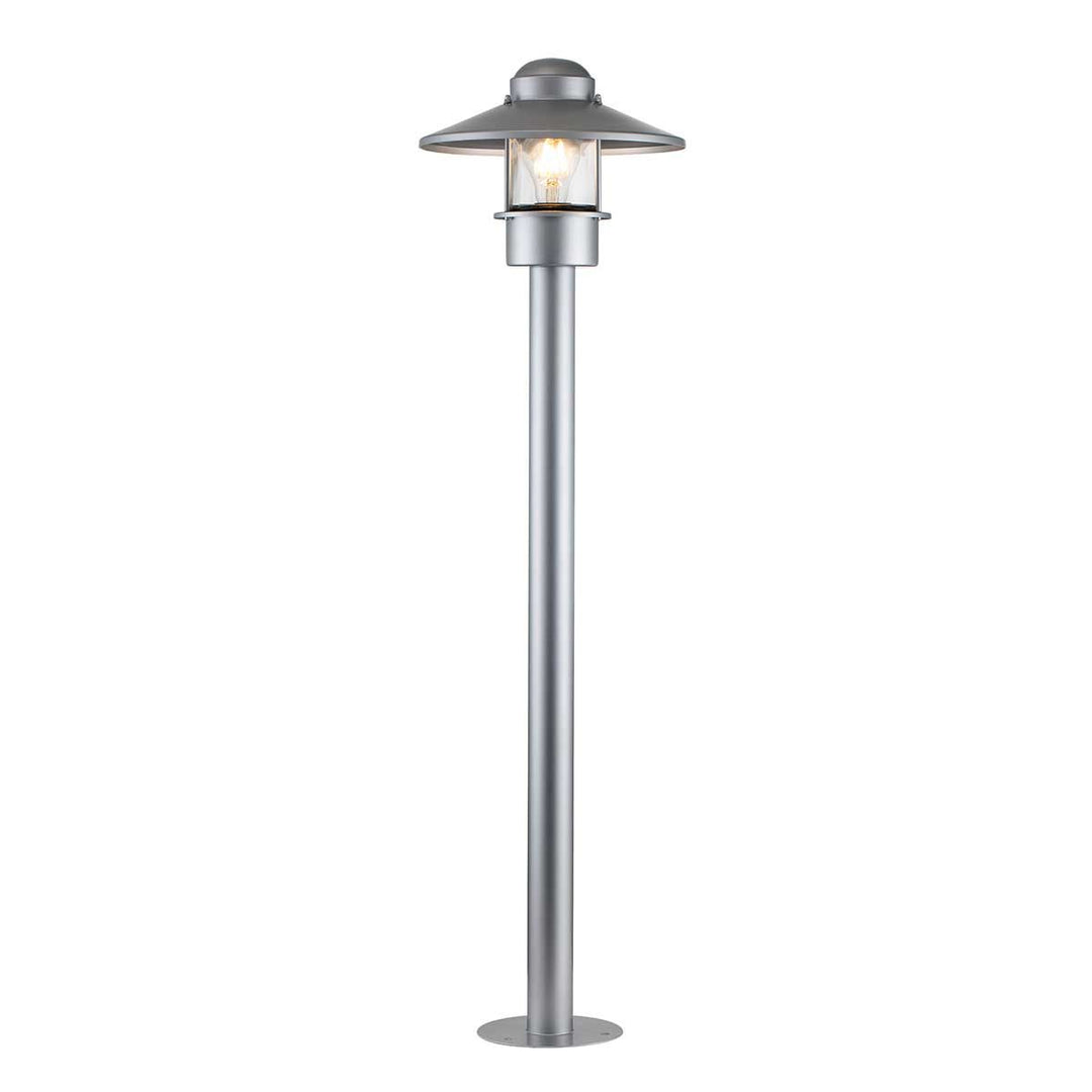 Norlys Klampenborg 1 Light Bollard KLAMPENBORG-BOL-SIL Silver
