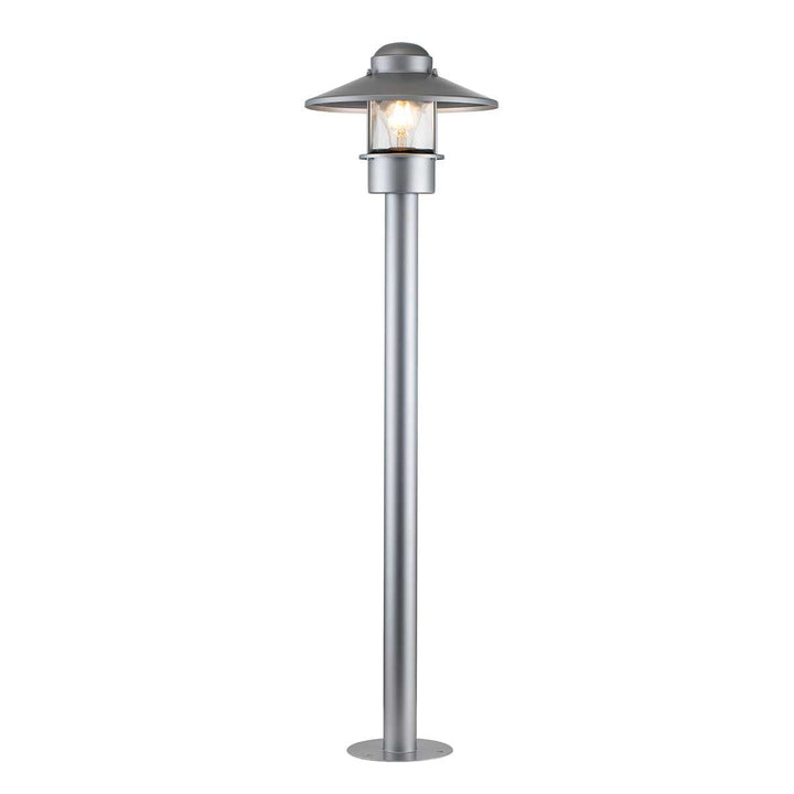 Norlys Klampenborg 1 Light Bollard KLAMPENBORG-BOL-SIL Silver