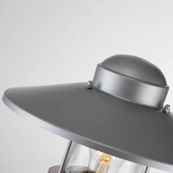 Norlys Klampenborg 1 Light Bollard KLAMPENBORG-BOL-SIL Silver