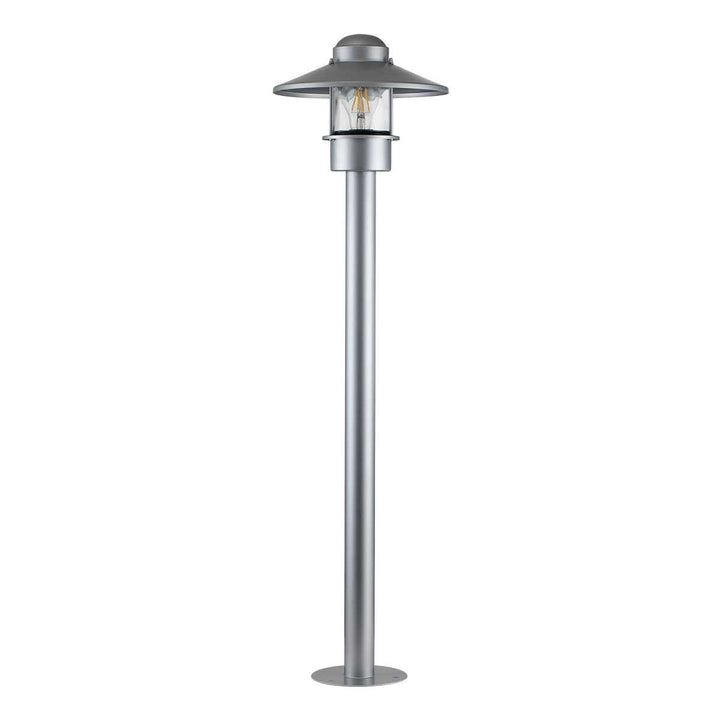 Norlys Klampenborg 1 Light Bollard KLAMPENBORG-BOL-SIL Silver