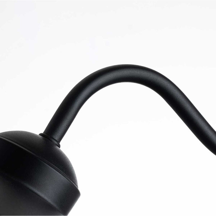 Norlys Klampenborg 1 Light Wall Lantern with PIR KLAMPENBORG-PIR-BK Black