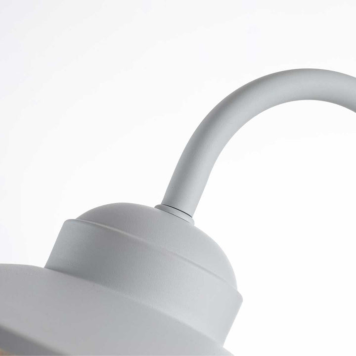 Norlys Klampenborg 1 Light Wall Lantern KLAMPENBORG-WHT White