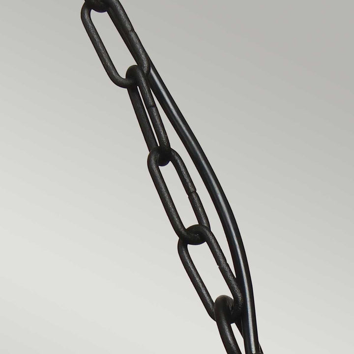 Norlys Klampenborg 1 Light Chain Lantern KLAMPENBORG8-BK Black