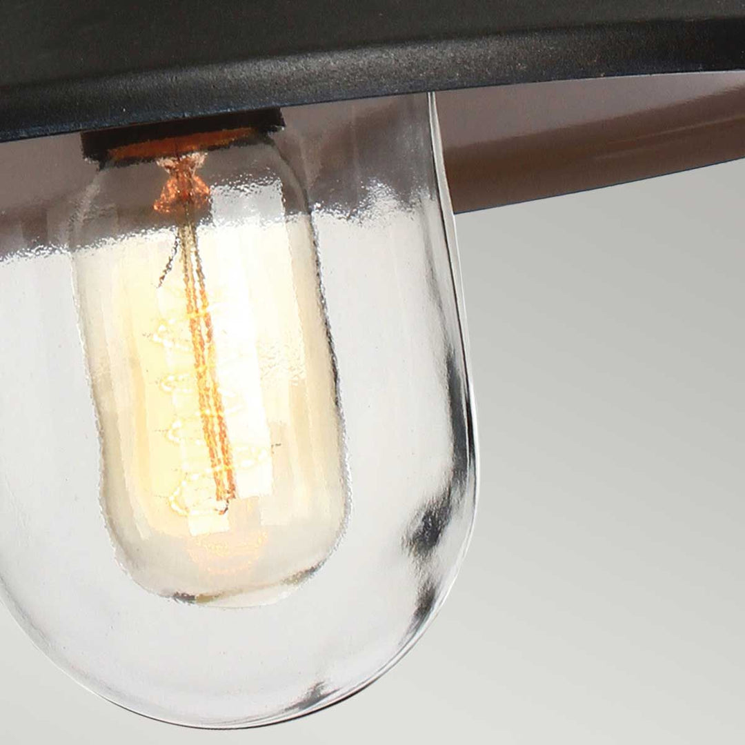 Norlys Klampenborg 1 Light Chain Lantern KLAMPENBORG8-BK Black