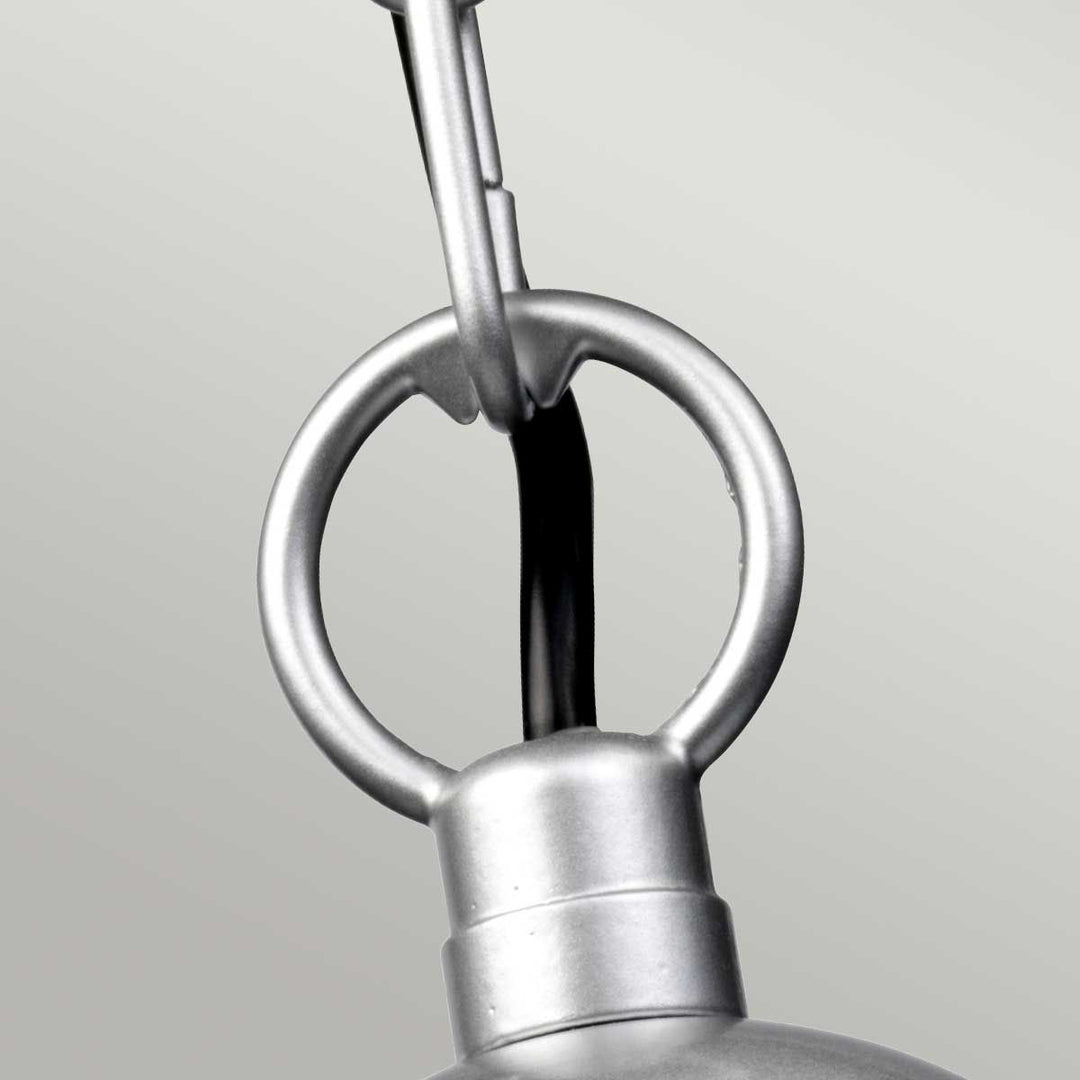 Norlys Klampenborg 1 Light Chain Lantern KLAMPENBORG8 Silver