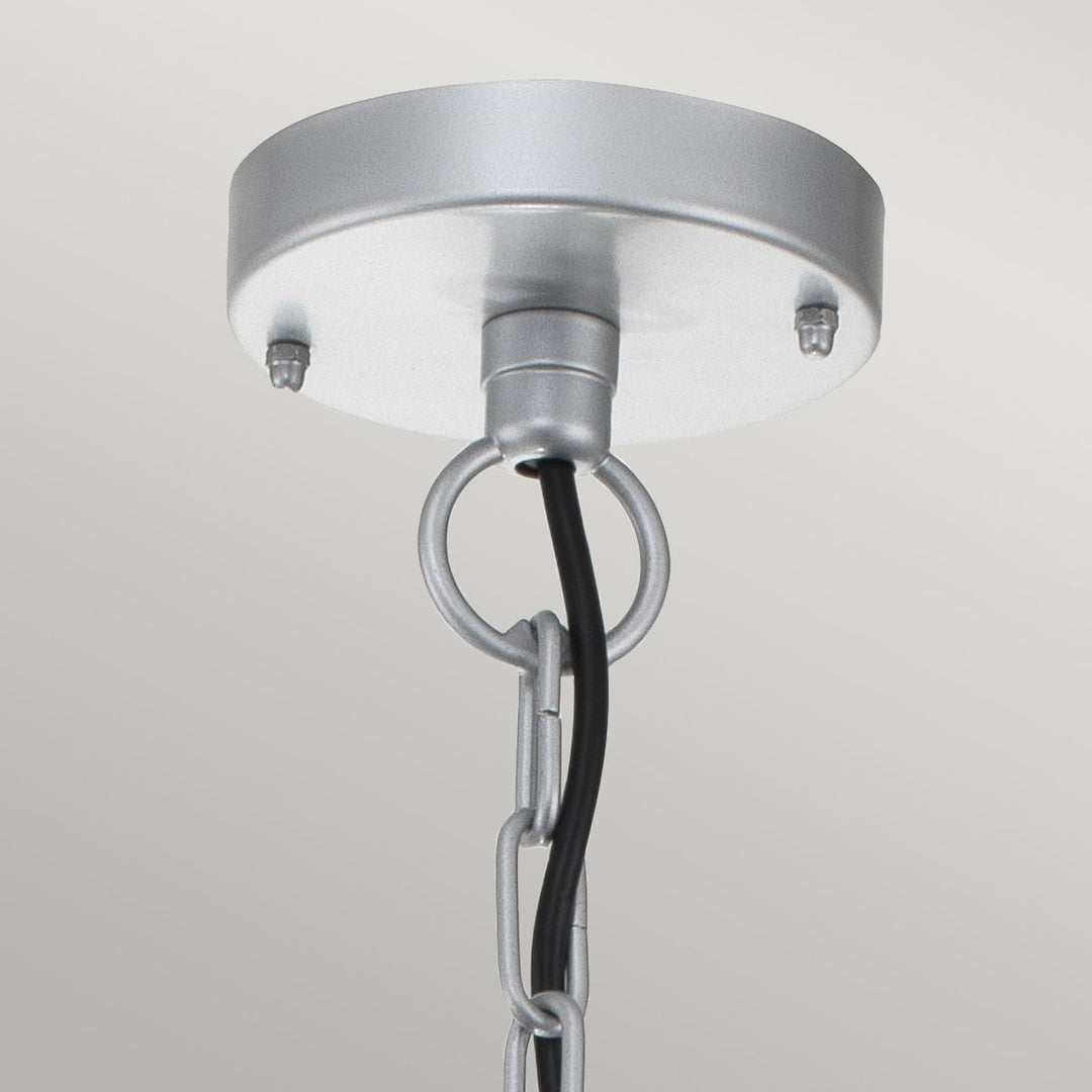 Norlys Klampenborg 1 Light Chain Lantern KLAMPENBORG8 Silver
