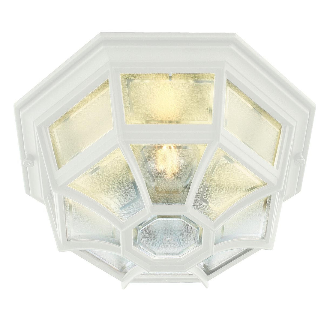 Elstead Lighting Latina 1 Light Ceiling Light White      LA8-WHITE White