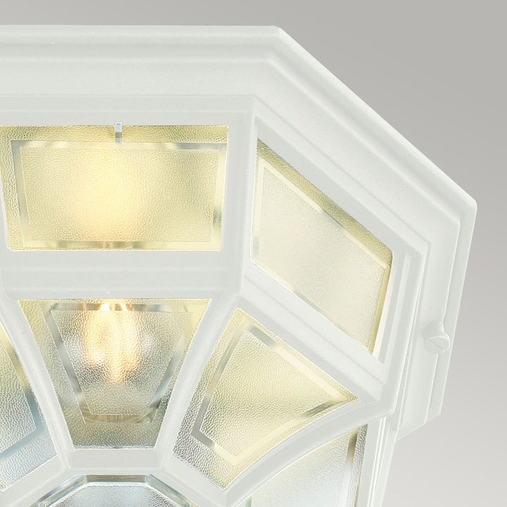 Elstead Lighting Latina 1 Light Ceiling Light White      LA8-WHITE White