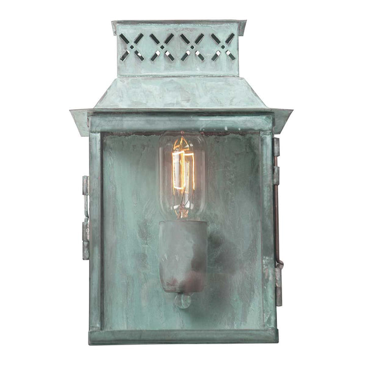 Norlys Lambeth Palace 1 Light Wall Lantern - Verdigris LAMBETH-PALACE-V Verdigris