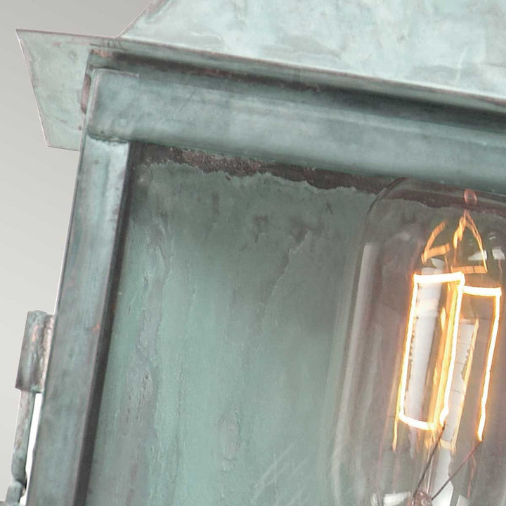Norlys Lambeth Palace 1 Light Wall Lantern - Verdigris LAMBETH-PALACE-V Verdigris