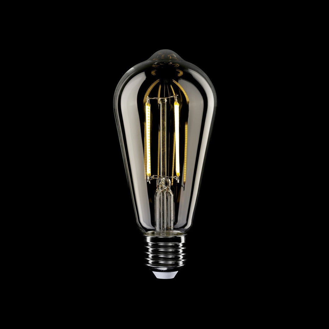 LED Filament Vintage Bulb ST64 7W 806LM E27 Clear 2700K Dimmable