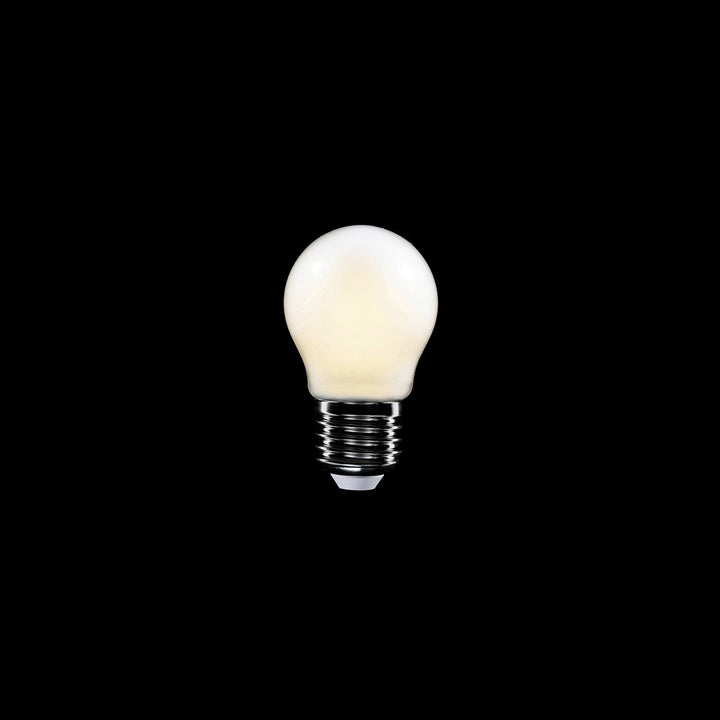 LED Filament Mini Globe Bulb G45 2W 136LM E27 Milky 2700K