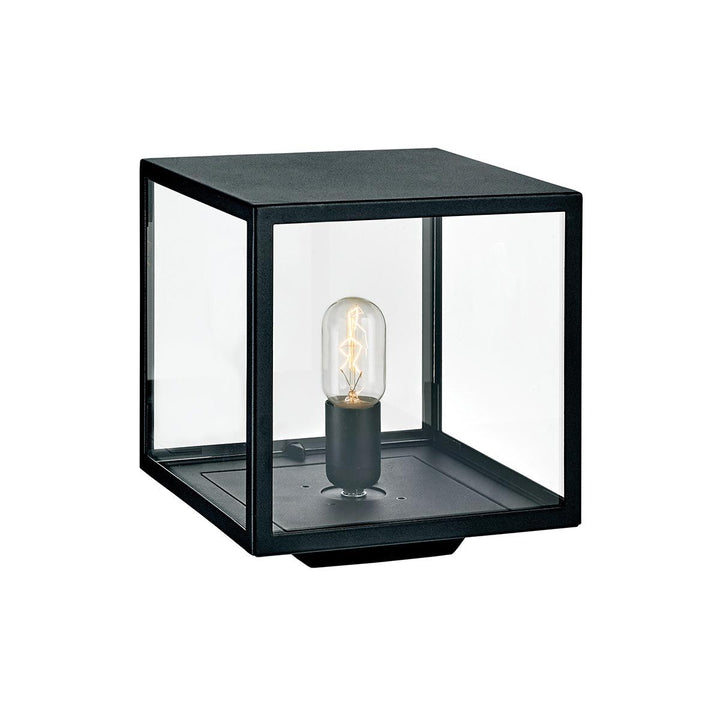 Elstead Lighting Lofoten 1 Light Pedestal         LOFOTEN3-BLK Black