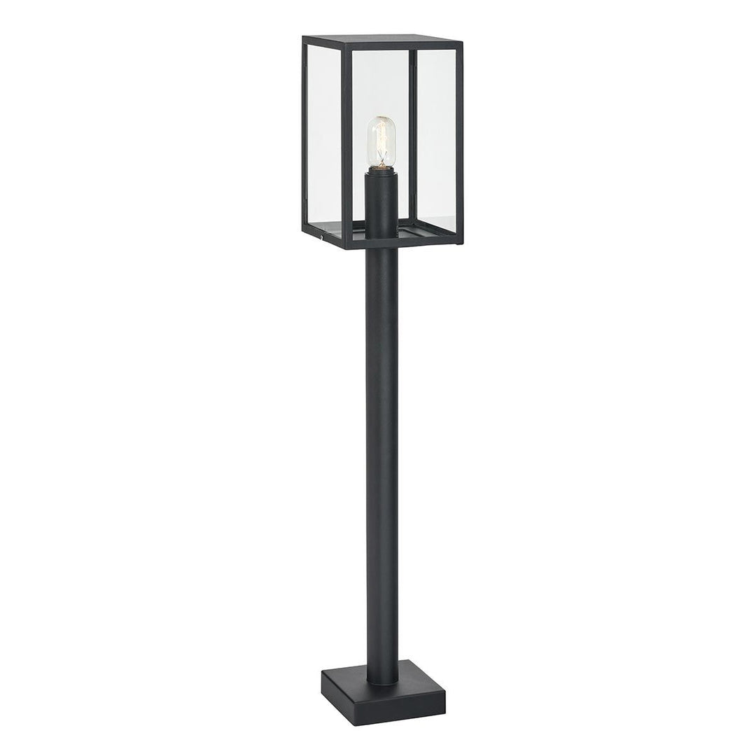 Elstead Lighting Lofoten 1 Light Pillar         LOFOTEN4-BLK Black