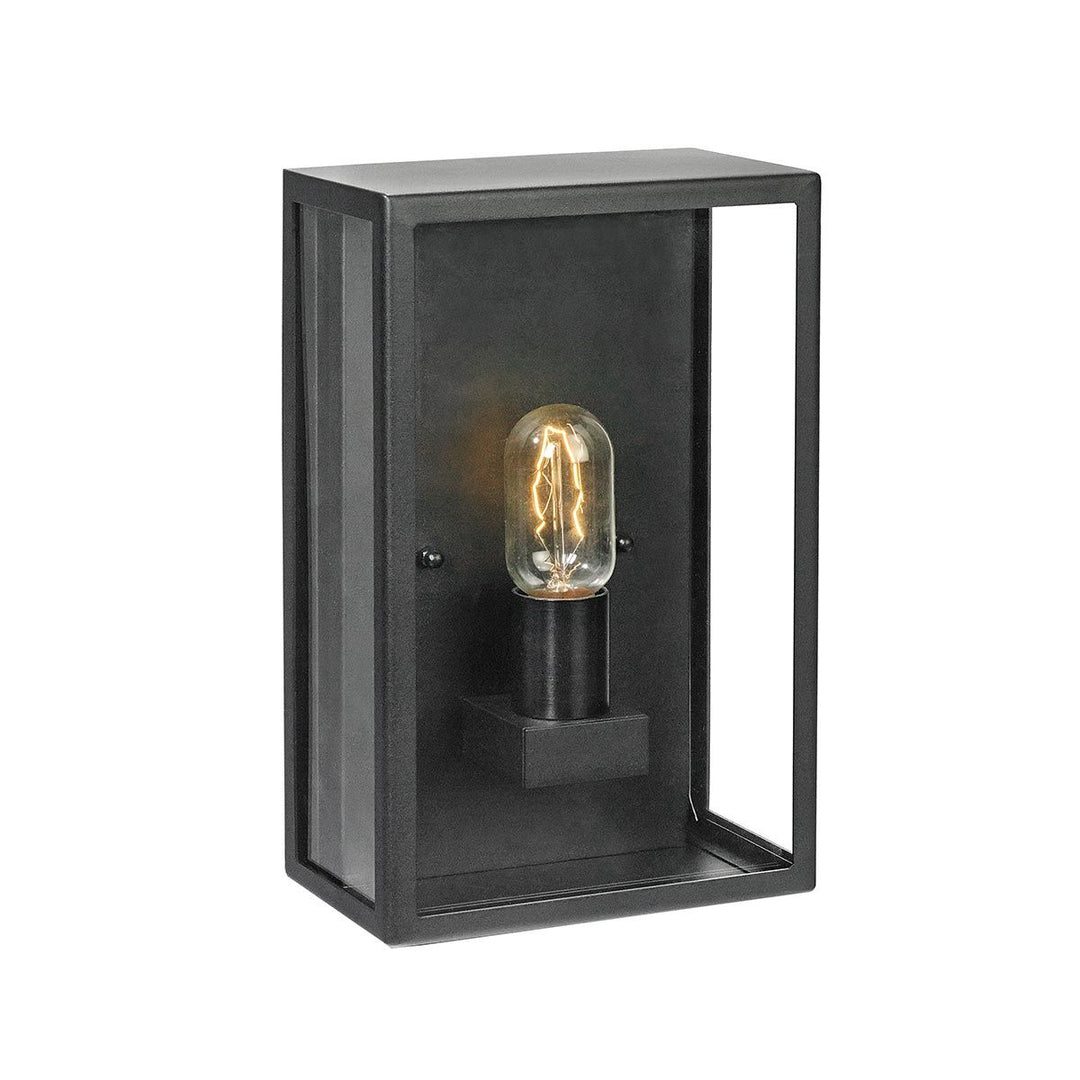 Elstead Lighting Lofoten 1 Light Half Lantern    LOFOTEN7-BLK Black