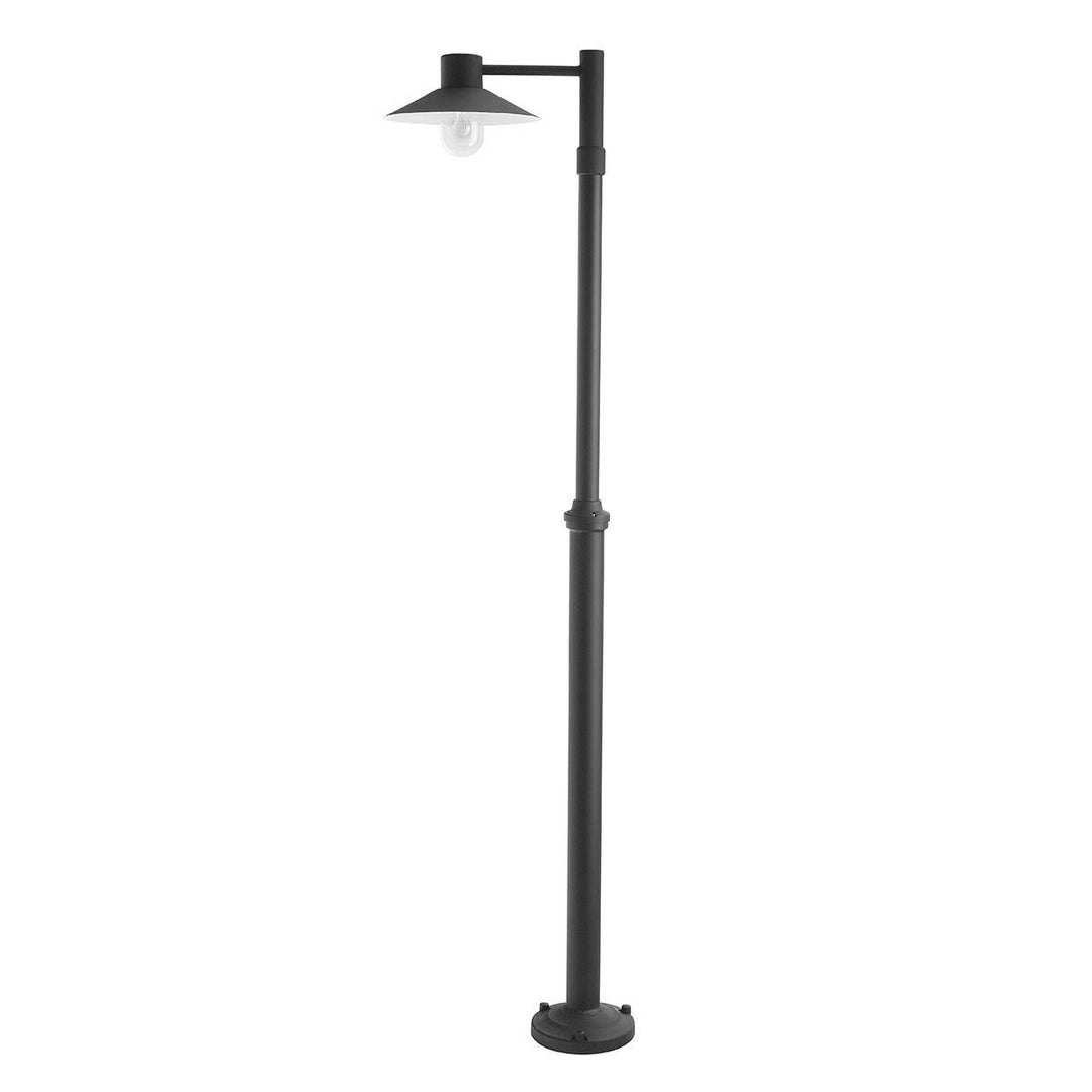 Elstead Lighting Lund 1 Light Lamp Post Black      LUND5-BLACK-C Black