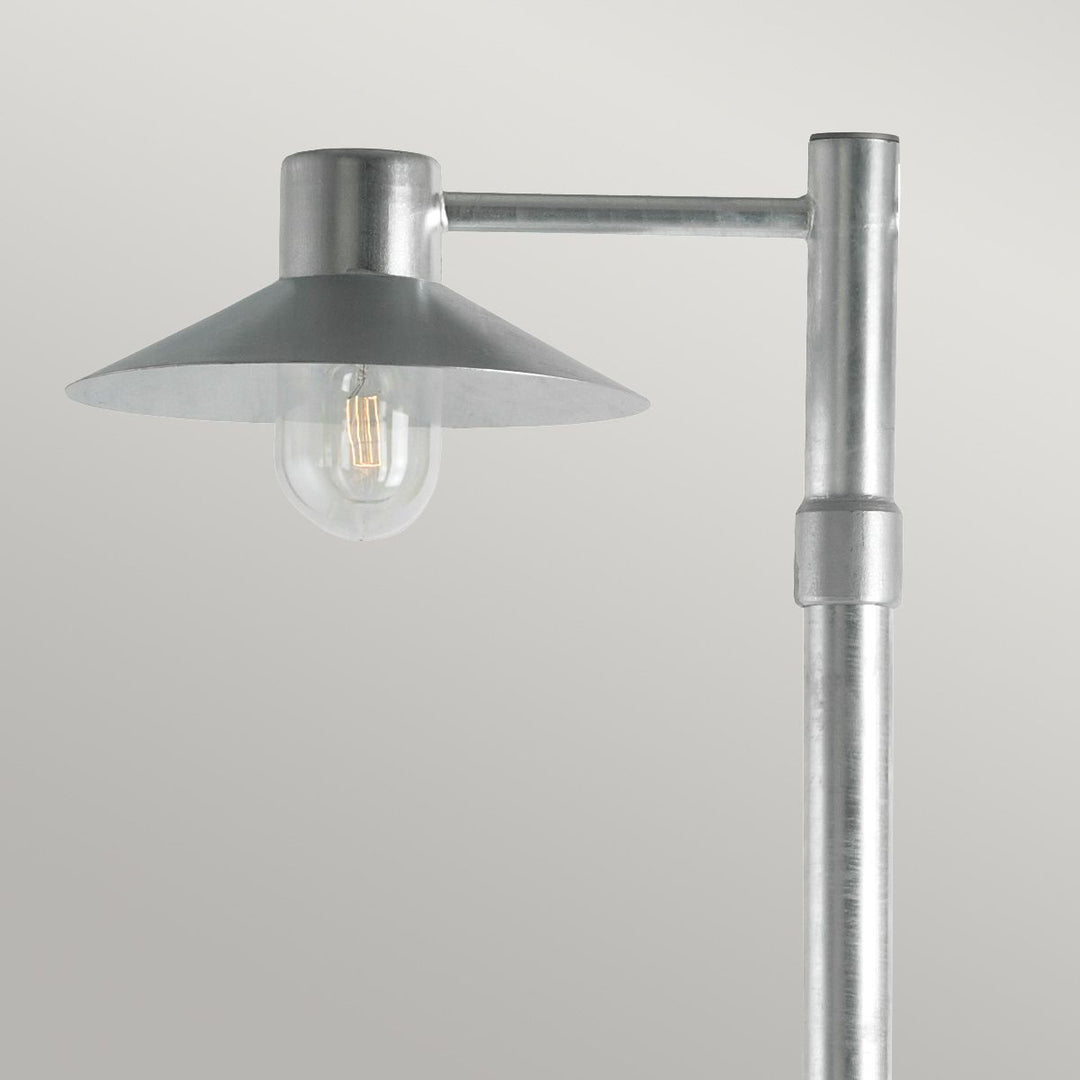 Elstead Lighting Lund 1 Light Lamp Post - Galvanised LUND5-GAL-C Galvanised