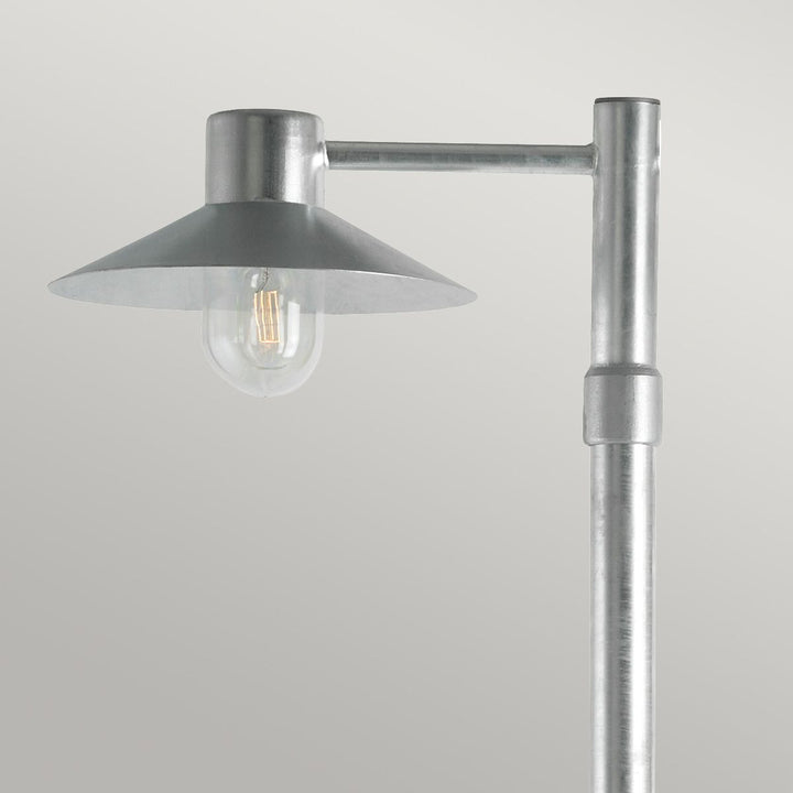 Elstead Lighting Lund 1 Light Lamp Post - Galvanised LUND5-GAL-C Galvanised