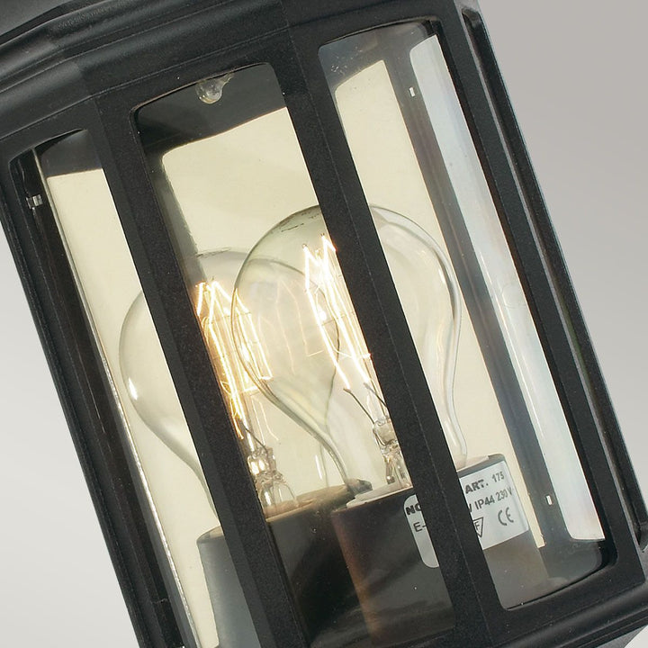 Elstead Lighting Malaga Mini 1 Light Mini Wall Lantern - Black  M8-2-MINI-BLACK Black