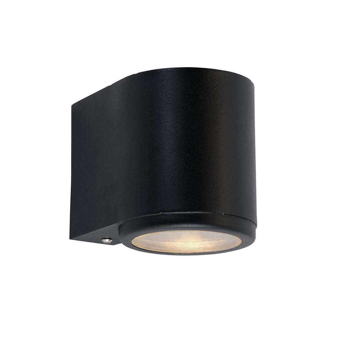 Elstead Lighting Mandal 1 Light Down Wall Light Black     MANDAL-DN-BLK Black