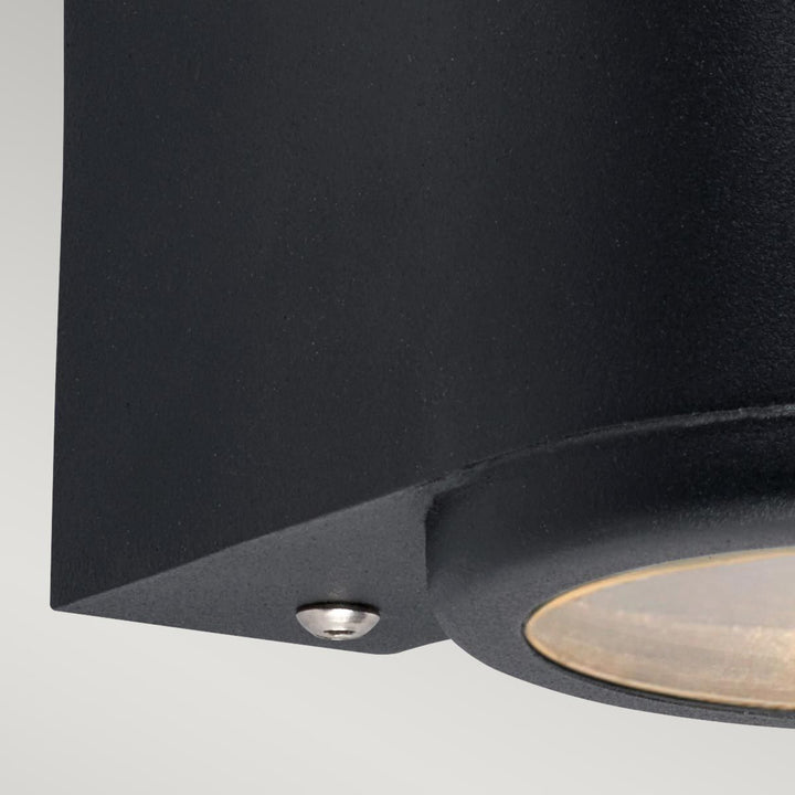 Elstead Lighting Mandal 1 Light Down Wall Light Black     MANDAL-DN-BLK Black