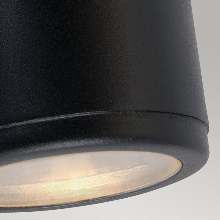 Elstead Lighting Mandal 1 Light Down Wall Light Black     MANDAL-DN-BLK Black