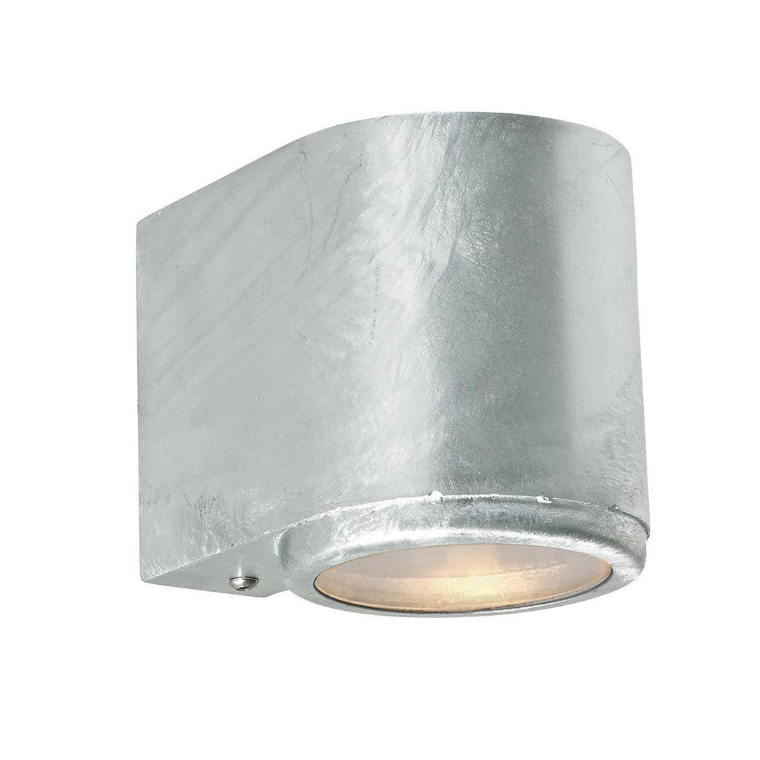 Elstead Lighting Mandal 1 Light Down Wall Light Galvanised     MANDAL-DN-GAL Galvanised