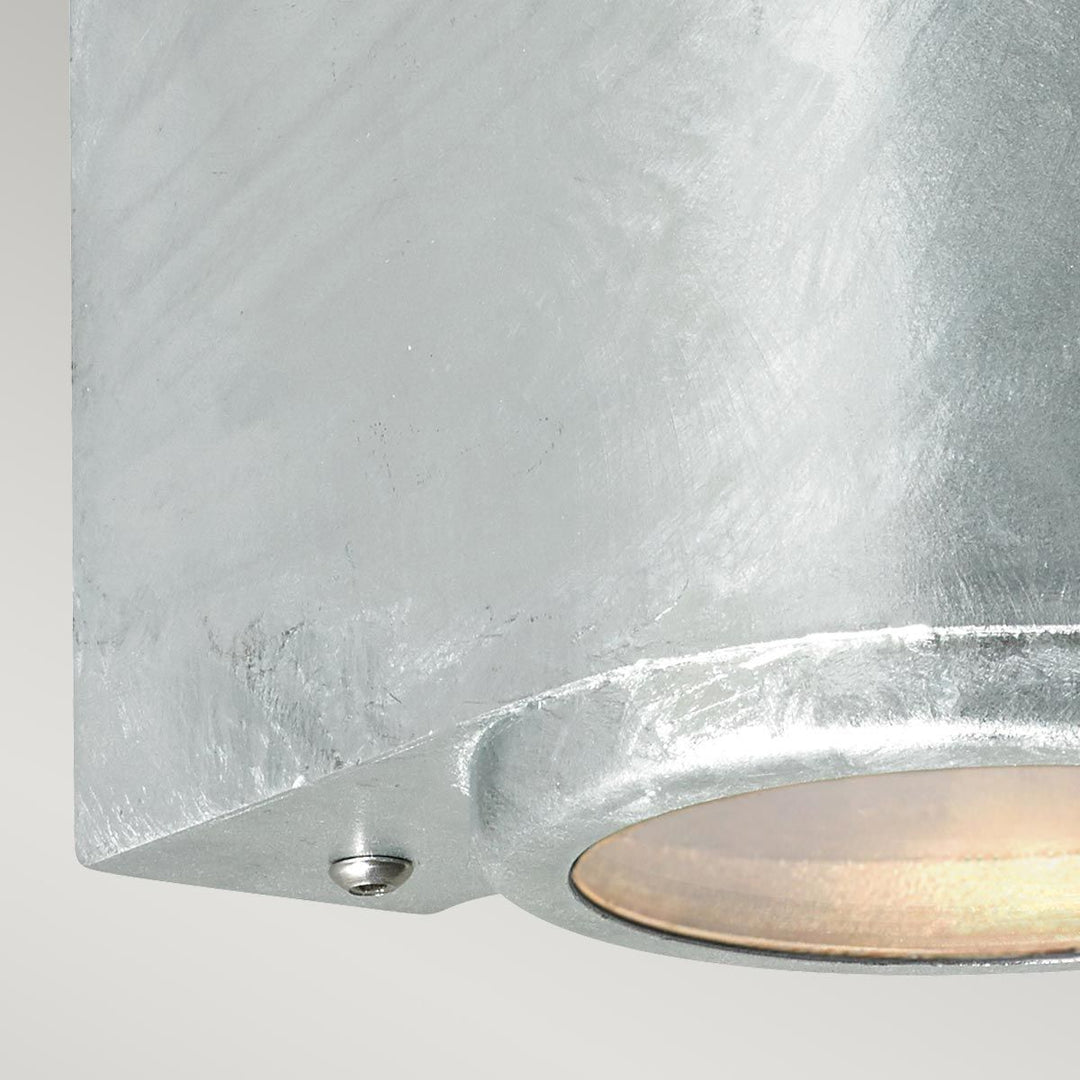 Elstead Lighting Mandal 1 Light Down Wall Light Galvanised     MANDAL-DN-GAL Galvanised