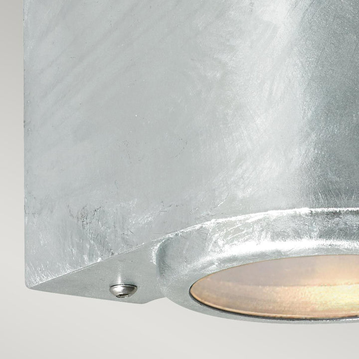 Elstead Lighting Mandal 1 Light Down Wall Light Galvanised     MANDAL-DN-GAL Galvanised