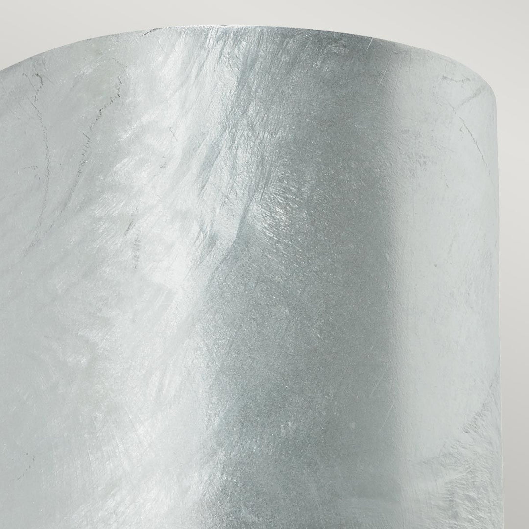 Elstead Lighting Mandal 1 Light Down Wall Light Galvanised     MANDAL-DN-GAL Galvanised