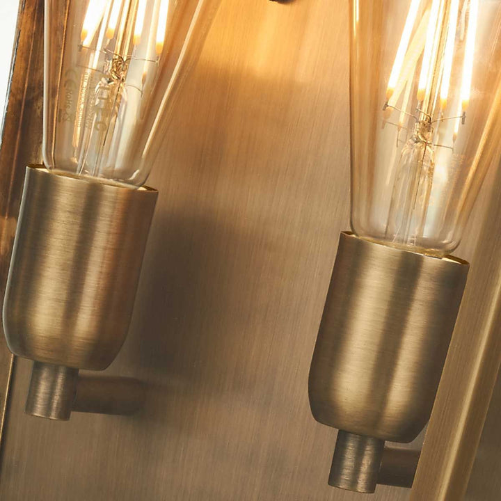 Norlys Mansion House 1 Light Large Wall Lantern MANSION-HOUSE-L-BR Aged Brass