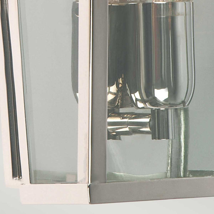 Norlys Mansion House 1 Light Wall Lantern MANSION-HOUSE-PN Polished Nickel