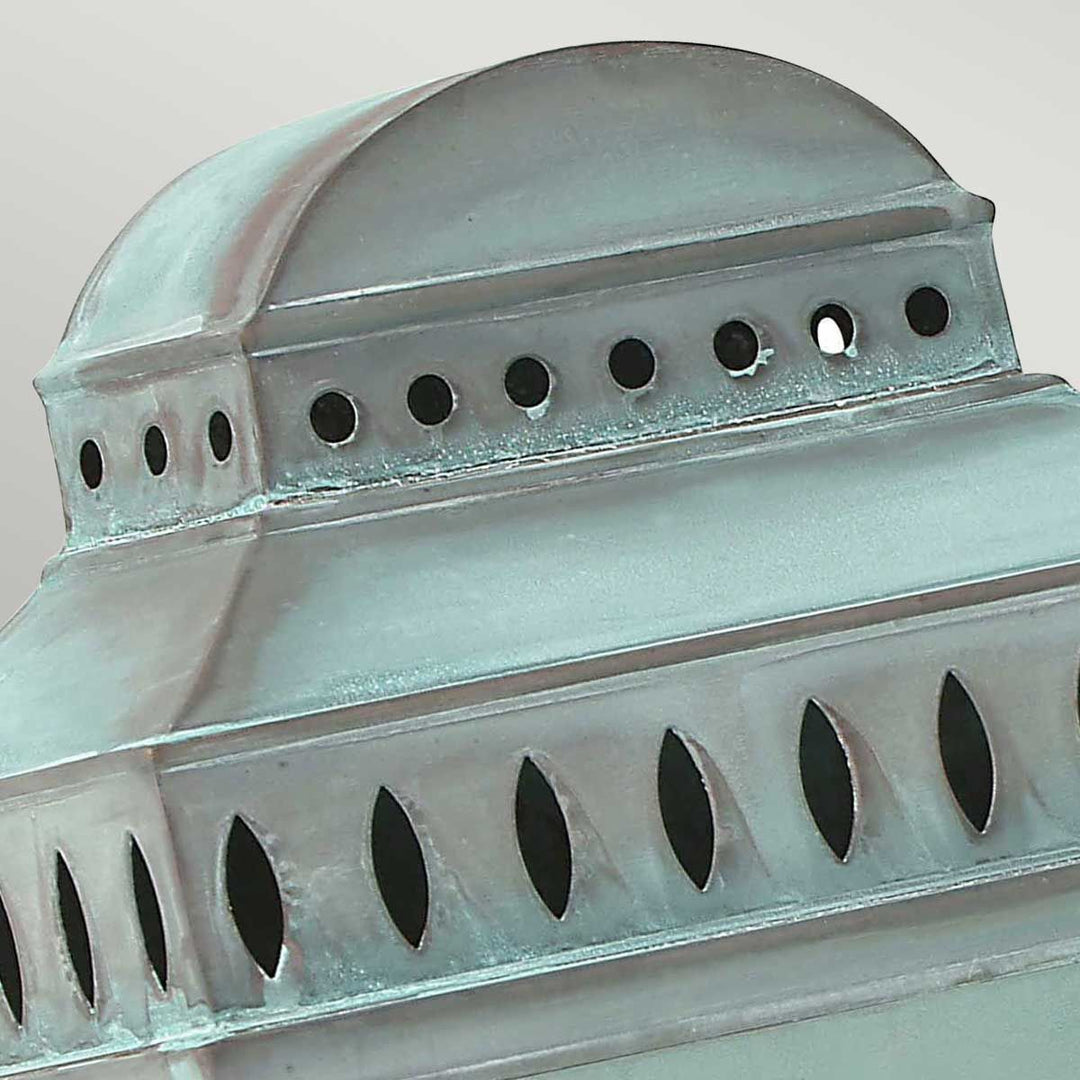 Norlys Mansion House 1 Light Wall Lantern MANSION-HOUSE-V Verdigris
