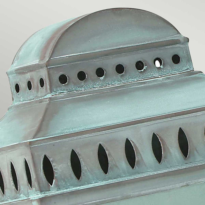 Norlys Mansion House 1 Light Wall Lantern MANSION-HOUSE-V Verdigris