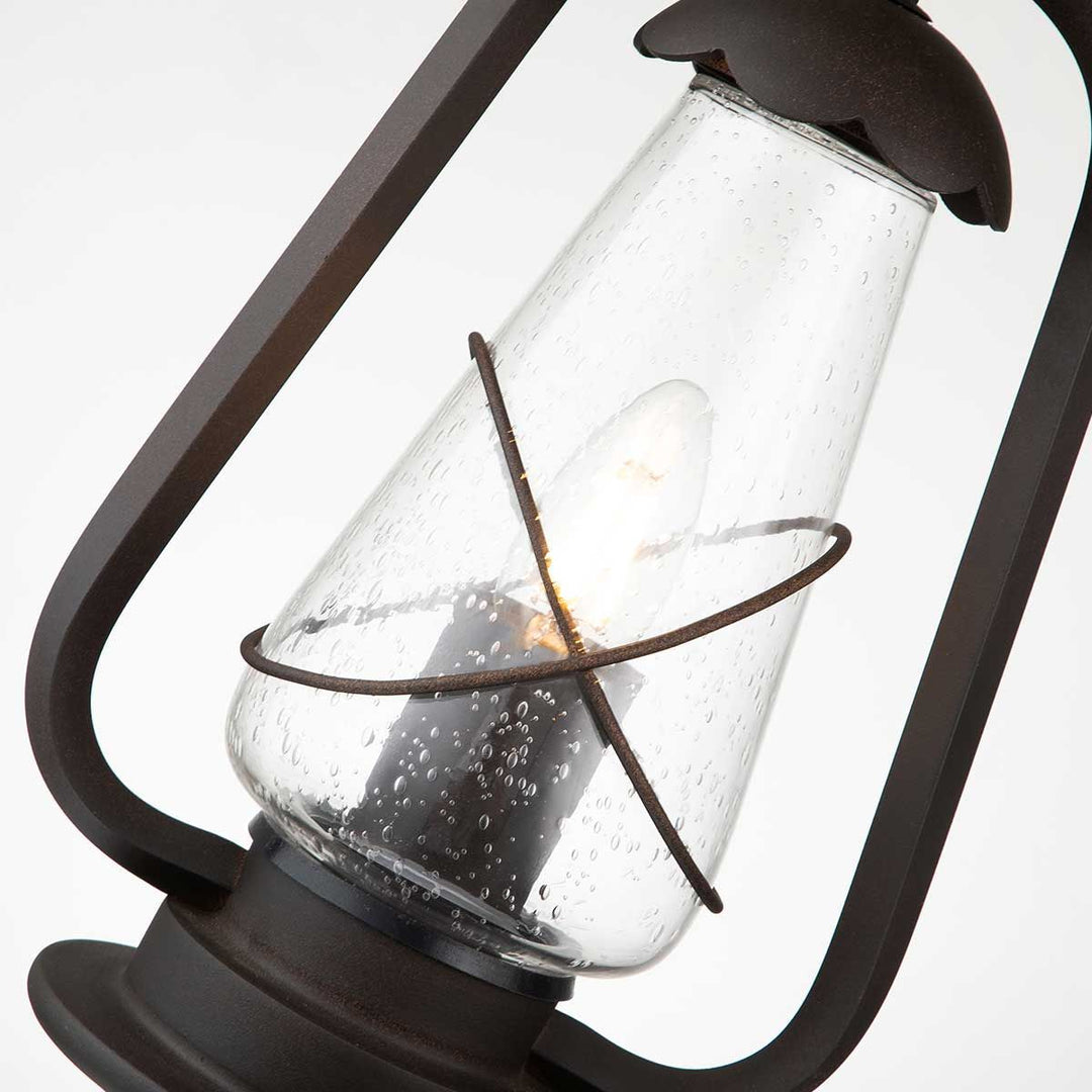 Norlys Miners 1 Light Chain Lantern MINERS-CHN Old Bronze
