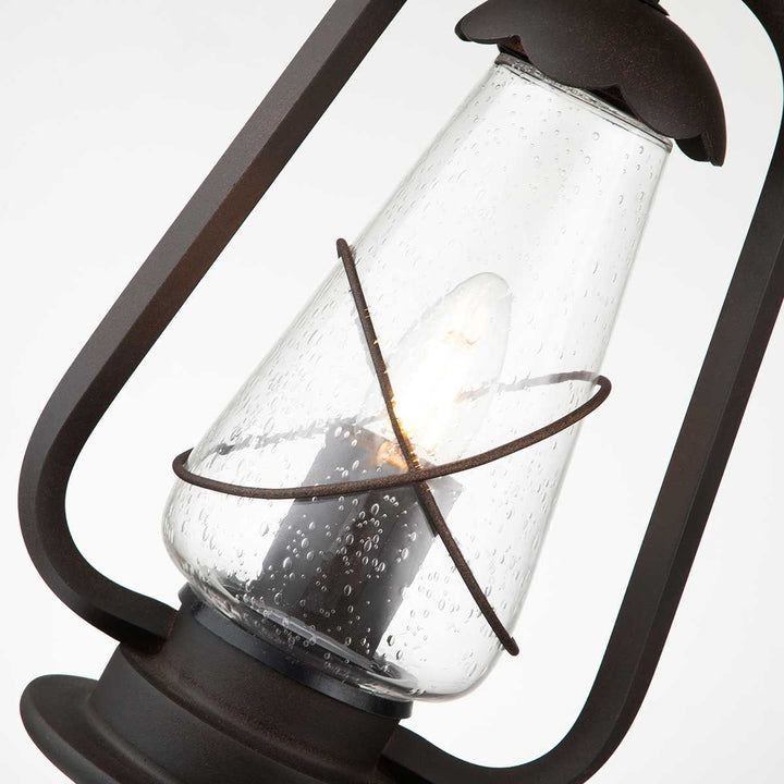 Norlys Miners 1 Light Chain Lantern MINERS-CHN Old Bronze