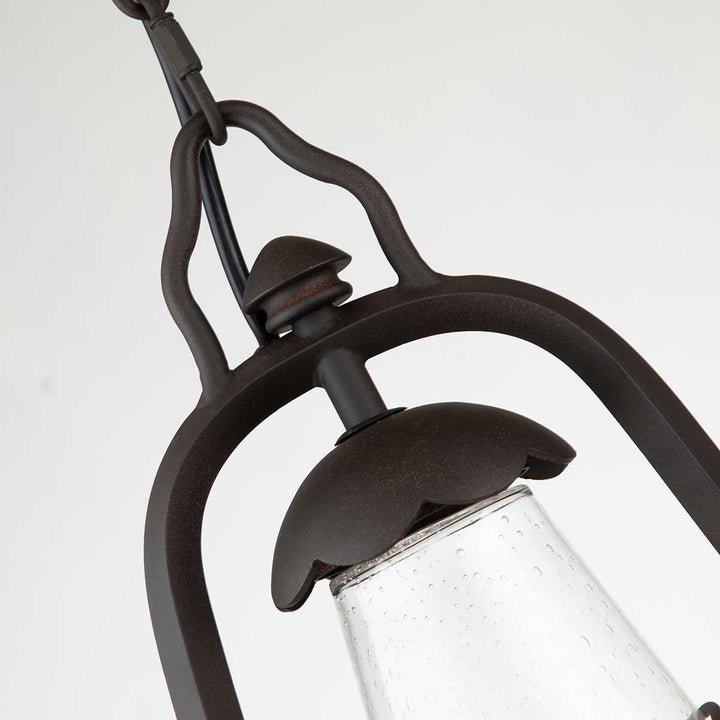 Norlys Miners 1 Light Chain Lantern MINERS-CHN Old Bronze