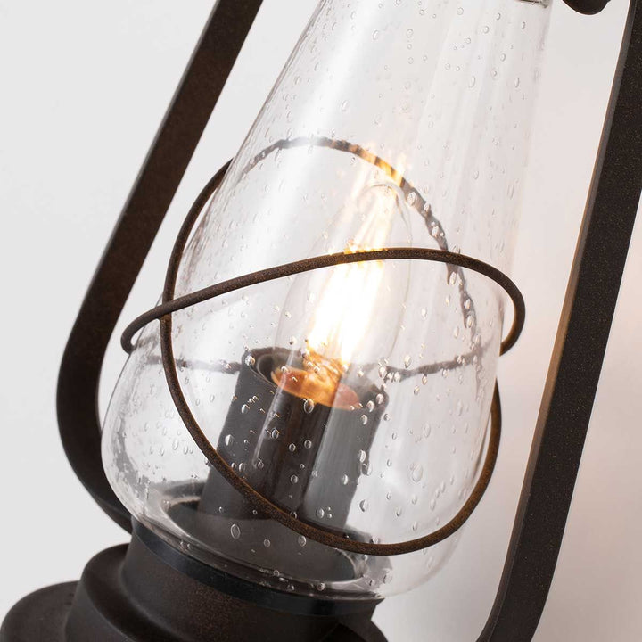 Norlys Miners 1 Light Wall Lantern MINERS-WALL Old Bronze