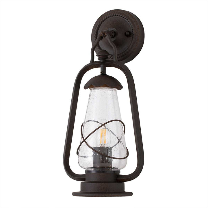 Norlys Miners 1 Light Wall Lantern MINERS-WALL Old Bronze