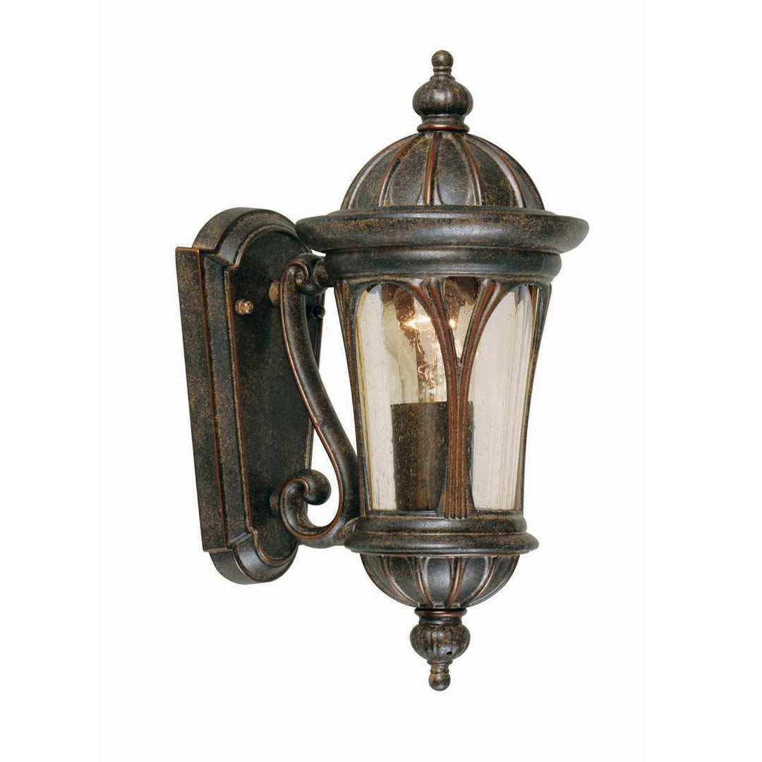 Norlys New England 1 Light Wall Lantern Small NE1-S Weathered Bronze 