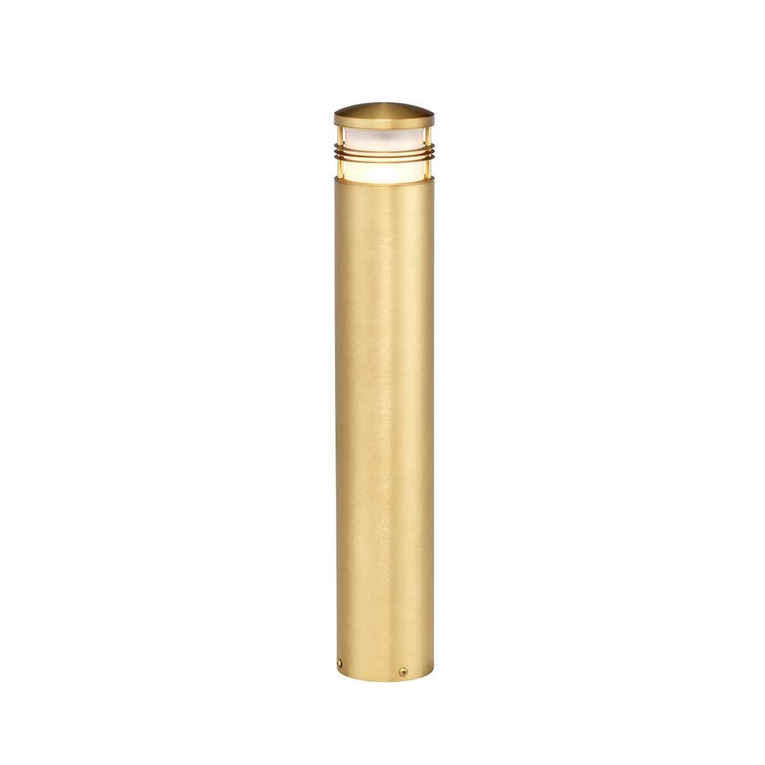 Norlys Newbrighton 1 Light Bollard  NEWBRIGHTON-B-BRASS Brushed Brass