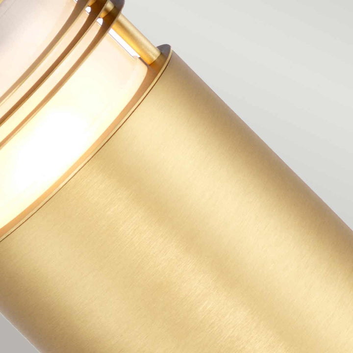 Norlys Newbrighton 1 Light Bollard  NEWBRIGHTON-B-BRASS Brushed Brass