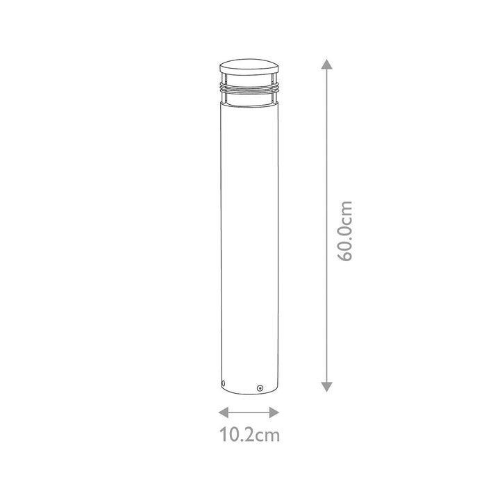 Norlys Newbrighton 1 Light Bollard  NEWBRIGHTON-B-BRASS Brushed Brass