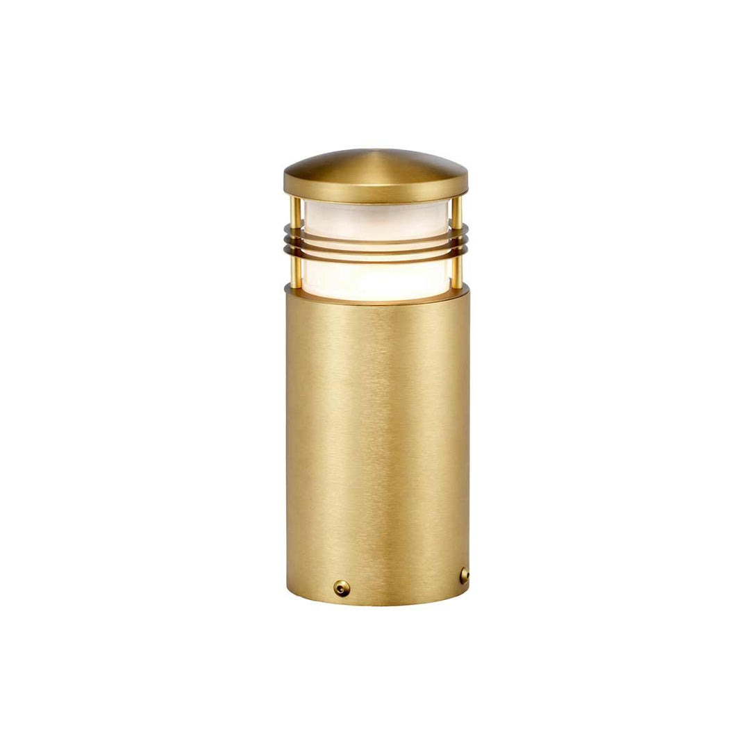 Norlys Newbrighton 1 Light Mini Bollard  NEWBRIGHTON-MB-BRASS Brushed Brass