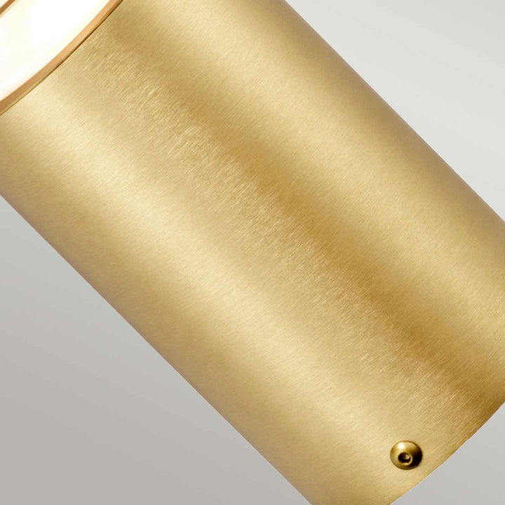 Norlys Newbrighton 1 Light Mini Bollard  NEWBRIGHTON-MB-BRASS Brushed Brass