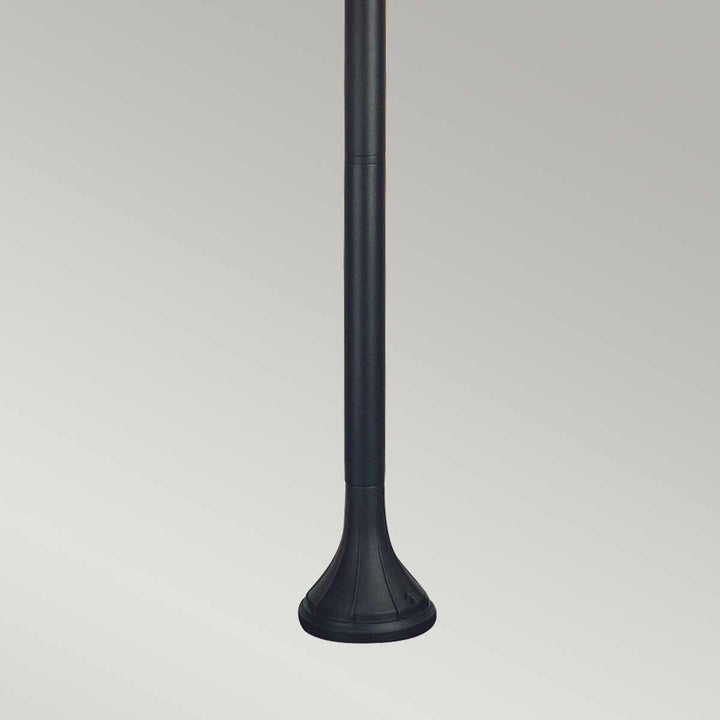 Norlys Norfolk 1 Light Pillar Lantern  NR4-BLK Black