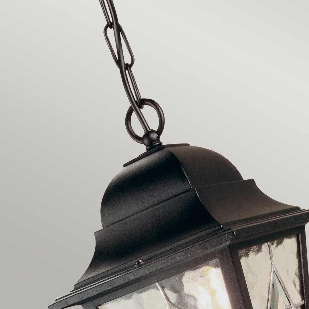 Norlys Norfolk 1 Light Chain Lantern  NR9-BLK Black