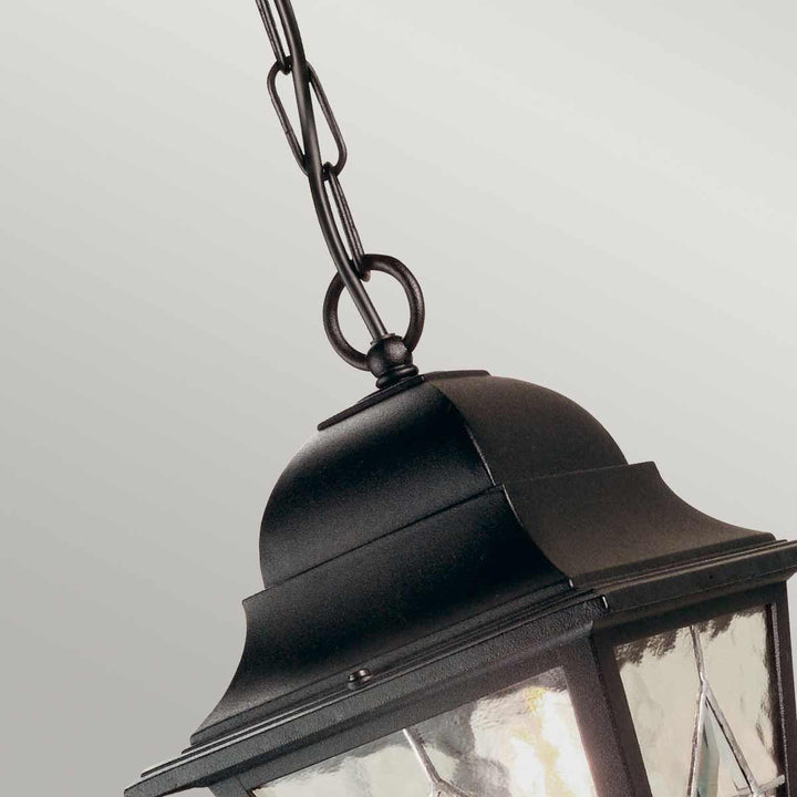 Norlys Norfolk 1 Light Chain Lantern  NR9-BLK Black