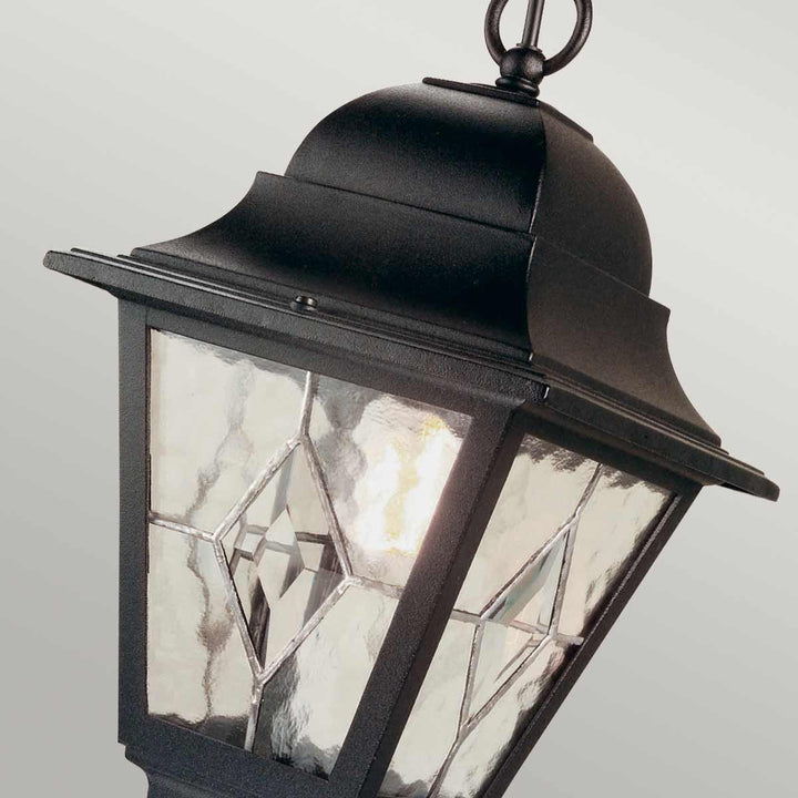 Norlys Norfolk 1 Light Chain Lantern  NR9-BLK Black